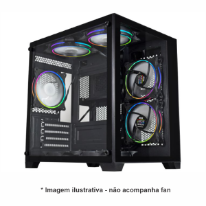 GABINETE GAMER K-MEX CG-0415 AQUARIO MICRO