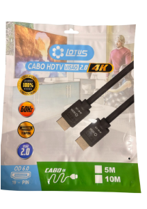 CABO HDMI 5 METROS 2.0 4K LOTUS