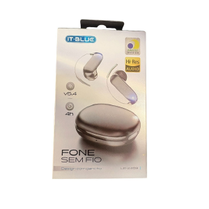 FONE DE OUVIDO C/ BLUETOOTH 5.4 IT-BLUE LE-2469
