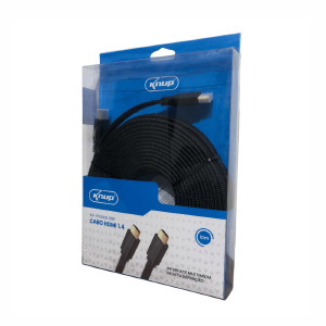 CABO HDMI 10 METROS (FLAT) 1.4 1080P KNUP KP-YP51000