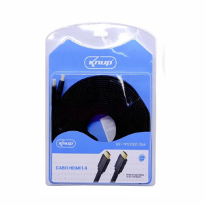 CABO HDMI 15 METROS (FLAT) 1.4 1080P KNUP KP-YP51000