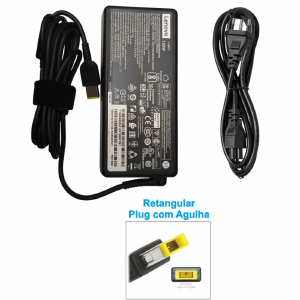 FONTE CARREGADOR NOTEBOOK COMPATIVEL LENOVO 20V 6,75A TIPO USB QUADRADO 135W  (A)