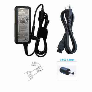 FONTE CARREGADOR NOTEBOOK COMPATIVEL SAMSUNG 19V 2,1A 3,0X1,0MM  (A)
