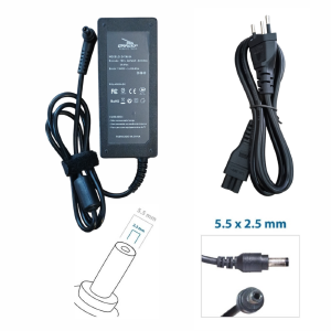 FONTE CARREGADOR NOTEBOOK COMPATIVEL POSITIVO 19V 3,42A 5,5X2,5MM GRASEP D-TA65A