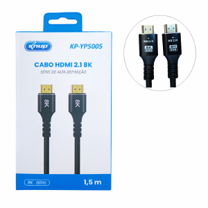 CABO HDMI 1,5 METROS 2.1 8K KNUP KP-YP5005