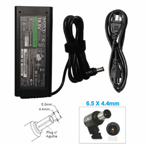 FONTE CARREGADOR NOTEBOOK COMPATIVEL SONY 19V 4,74A 6,5X4,4MM  (A)