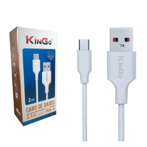 CABO DE DADOS USB / TIPO-C (2 METROS) KINGO