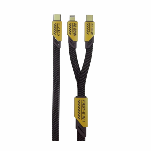 CABO DE DADOS 2 IN 1 USB / TIPO-C / TIPOC / LIGHTNING EZRA EZ-W55