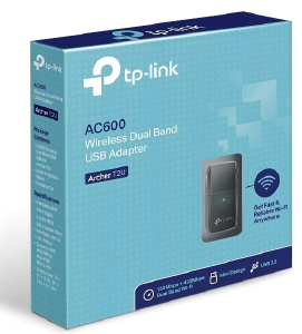 ADAPTADOR WIRELESS TP-LINK ARCHER T2U AC600 433MBPS x