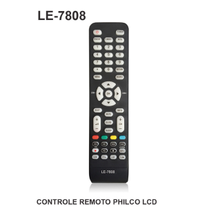 CONTROLE REMOTO COMPATIVEL P/ TV PHILCO LELONG LE-7808 (17)