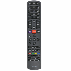 CONTROLE REMOTO COMPATIVEL P/ TV PHILCO C/ NETFLIX / SMART APP / YAHOO / 3D LELONG LE-7262 (41)