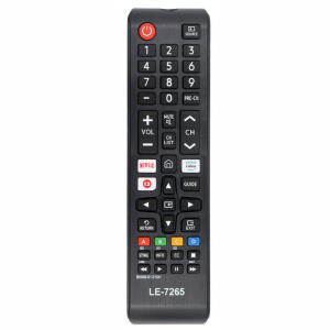 CONTROLE REMOTO COMPATIVEL P/ TV SAMSUNG C/ 4K / NETFLIX / PRIME VIDEO / SMART LELONG LE-7265 (76)