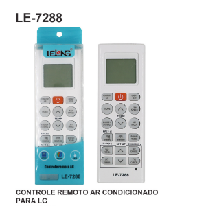 CONTROLE REMOTO P/ AR CONDICIONADO COMPATIVEL LG LELONG LE-7288 (75)