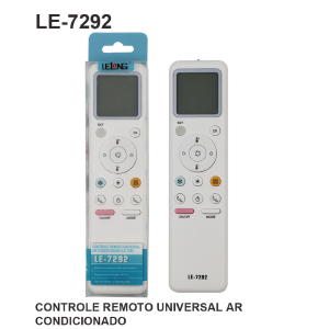 CONTROLE REMOTO P/ AR CONDICIONADO UNIVERSAL LELONG LE-7292 (58)