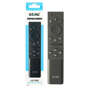 CONTROLE REMOTO COMPATIVEL P/ TV SAMSUNG C/ NETFLIX / VIDEO / GLOBOPLAY / SMART / PLUS LELONG LE-7352 (21)