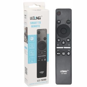CONTROLE REMOTO COMPATIVEL P/ TV SAMSUNG 4K C/ NETFLIX / PRIME / GLOBOPLAY / LELONG LE-7699 (87)