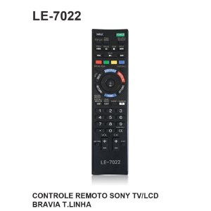 CONTROLE REMOTO COMPATIVEL P/ TV SONY / BRAVIA / T.LINHA LELONG LE-7022 (71)