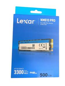 SSD M.2 NVME 500GB LEXAR NM610 PRO PCIe Gen3x4 X