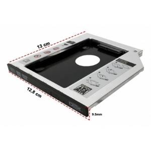ADAPTADOR CADDY HD/SSD 9,5MM