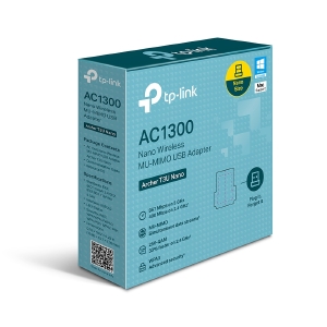 ADAPTADOR USB WIRELESS TP-LINK ARCHER T3U AC1300 DUAL BAND NANO  X