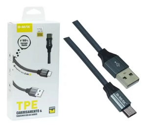 CABO DE DADOS USB / MICRO USB V8 2.4A B-MAX BM8625