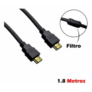 CABO HDMI  1,8 METROS 1.4 C/FILTRO DEX HM18S