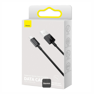 CABO DE DADOS USB / MICRO USB V8 2A 1 METRO BASEUS CAMYS-01 PRETO  X