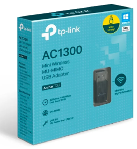 ADAPTADOR USB WIRELESS TP-LINK ARCHER T3U AC1300 DUAL BAND X