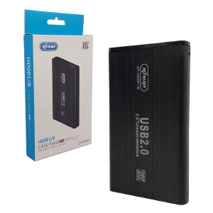 CASE HD 2,5 USB 2.0 KNUP KP-HD001/B