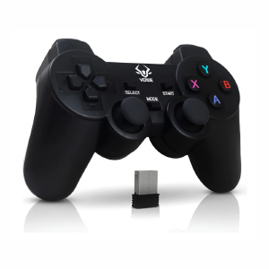 CONTROLE PARA JOGO WIRELESS VERDE PS-PC-S