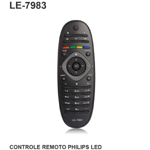 CONTROLE REMOTO COMPATIVEL P/ TV PHILIPS LED LELONG LE-7983 (9)