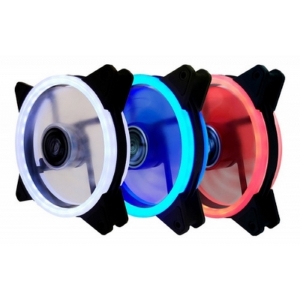 COOLER FAN 120MM DUPLA FACE C/ 30 LEDS DEX DX-12D VERMELHO