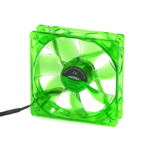 COOLER FAN 120MM VERDE C/ 4 LED DEX DX-12L