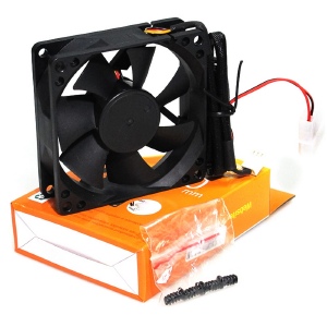 COOLER FAN  80MM PRETO DEX DX-8C