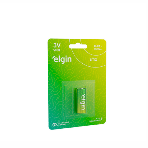 BATERIA 3V CR123 ELGIN BLISTER C/1UN