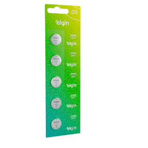 BATERIA 3V CR1632 ELGIN CARTELA C/5UN