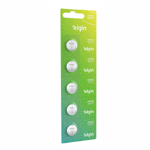 BATERIA 3V CR2032 ELGIN CARTELA C/5UN