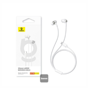 FONE DE OUVIDO TIPO-C INTRA AURICULAR BASEUS ENCOK CZ11 BRANCO  X