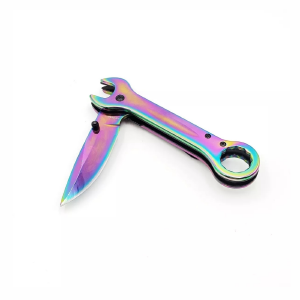 CANIVETE TATICO CHAVE COMBINADA MULTI COLOR 19CM SLK-D72
