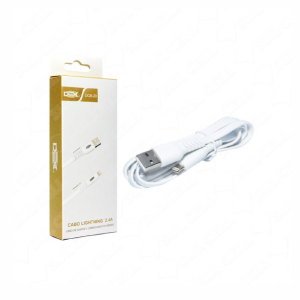 CABO DE DADOS USB / LIGHTNING 2,4A / 5V 1,2M DEX DCB-20