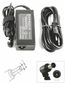 FONTE CARREGADOR NOTEBOOK COMPATIVEL LG/SONY 19V 3,42 6,5X4,4MM (A)