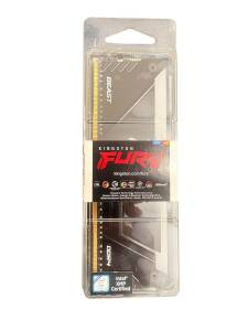 MEMORIA DESKTOP DDR4 16GB 3200MHZ KINGSTON FURY BEAST RGB KF432C16BB12A/16 PRETO X