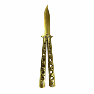 CANIVETE BUTERFLY DOURADO