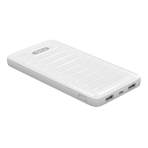 CARREGADOR PORTÁTIL POWER BANK 5000MAH 2 USB KINGO L1