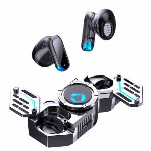 FONE DE OUVIDO INTRA AURICULAR C/ BLUETOOTH 5.3 EZRA EZ-O14 DETALHE CINZA