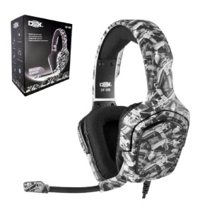 FONE HEADSET GAMER C/ MICROFONE / P3 / CABO 1,5MT / DEX DF-509