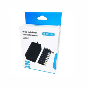 FONTE CARREGADOR NOTEBOOK UNIVERSAL 12V-24V IT-BLUE LE-2562