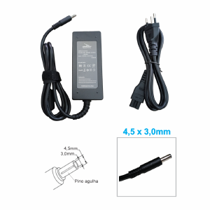 FONTE CARREGADOR NOTEBOOK COMPATIVEL DELL 19,5V 2,31A 4,5X3,0MM GRASEP D-514A