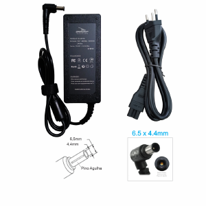 FONTE CARREGADOR NOTEBOOK COMPATIVEL LG/SONY 19V 3,42A 6,5X4,4MM KNUP KP-LG65A