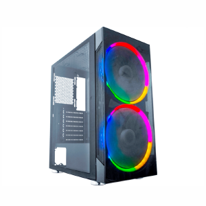 GABINETE GAMER K-MEX CG-04A1 ANJO DE COMBATE IV